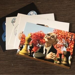 Disney Pixar Shorts Postcards: Geri’s Game, Day & Night 5 pack